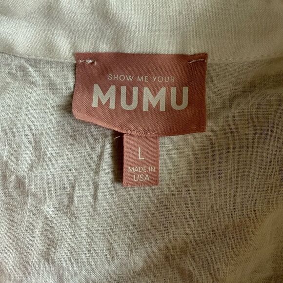 Show Me Your Me Parker Button Down NWOT Size L - Picture 8 of 9